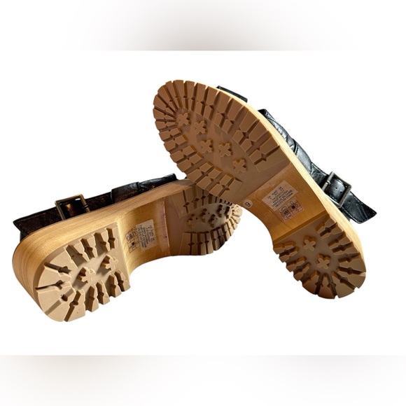 Kelsi Dagger Wooden Platform Fisherman Sandals - Size 9 / NWOT - Picture 5 of 11